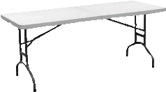 8 Ft. Rectangular Table 8 Ft. Rectangular Table